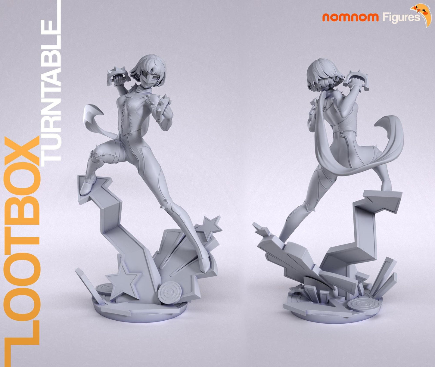 Iron Fisted Queen | Resin Garage Kit Figure Game Fan Art | Nomnom Figures