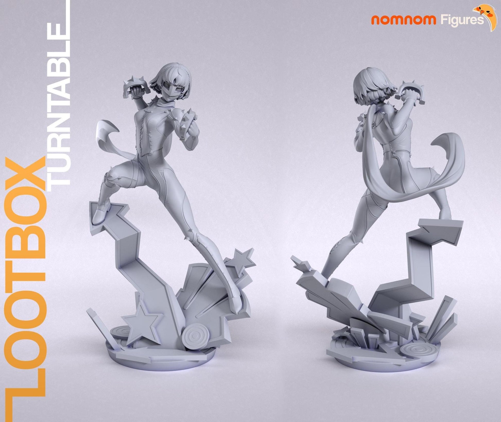 Iron Fisted Queen | Resin Garage Kit Figure Game Fan Art | Nomnom Figures