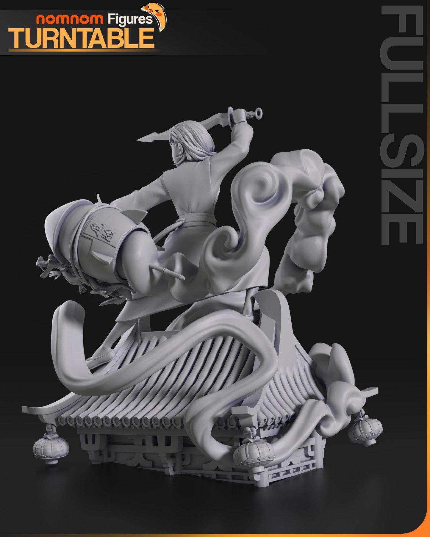 Protector of China | Resin Garage Kit Figure Movie Fan Art | Nomnom Figures