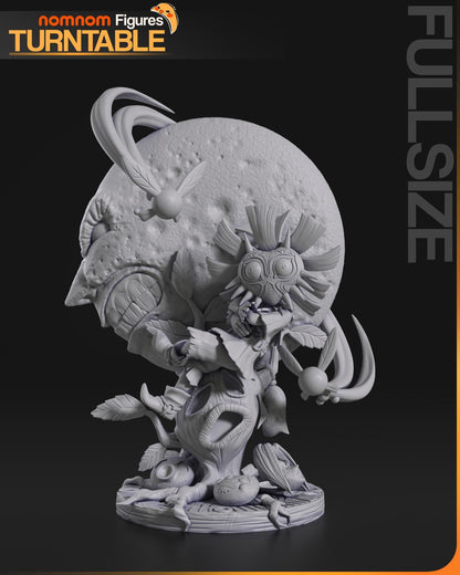 Masked Lost Child | Resin Garage Kit Figure Game Fan Art | Nomnom Figures
