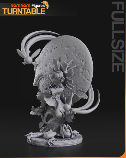 Masked Lost Child | Resin Garage Kit Figure Game Fan Art | Nomnom Figures