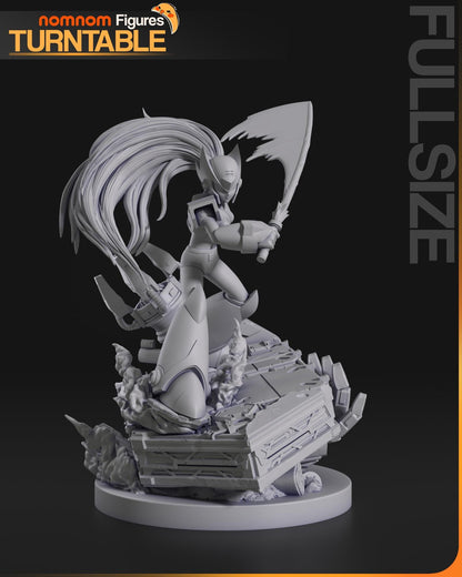 Zero Hero | Resin Garage Kit Figure Game Fan Art | Nomnom Figures