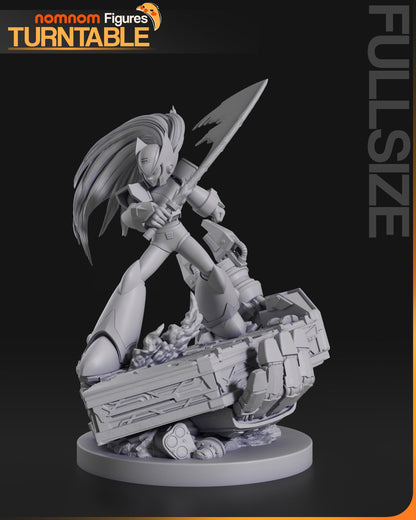 Zero Hero | Resin Garage Kit Figure Game Fan Art | Nomnom Figures