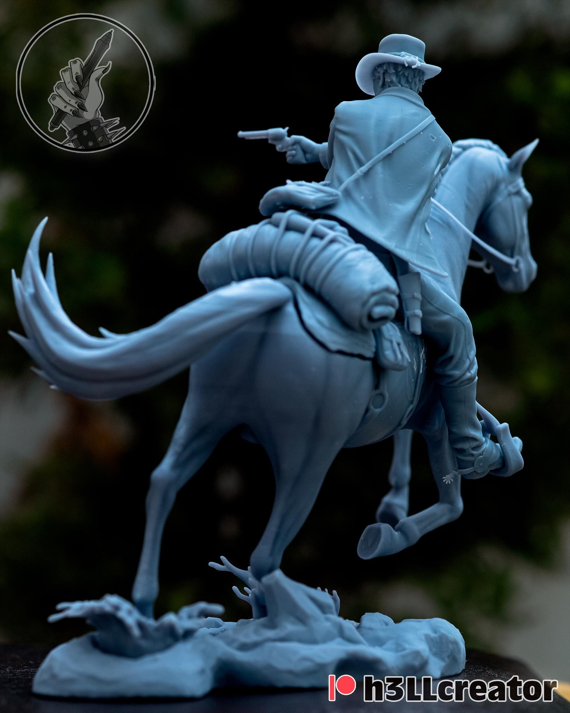 1:12 Good Bad Man | Resin Garage Kit Figure Game Fan Art | h3LL creator