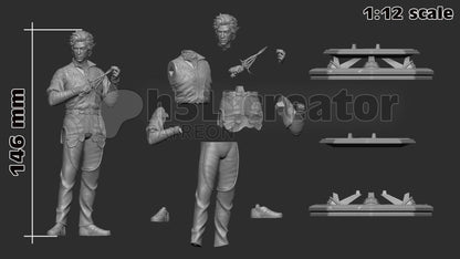 1:12 Sassy Vamp | Resin Garage Kit Figure Game D&D Fan Art | h3LL creator