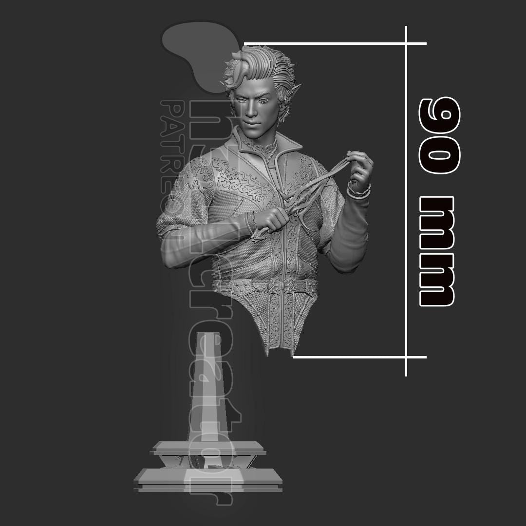 1:12 Sassy Vamp | Resin Garage Kit Figure Game D&D Fan Art | h3LL creator