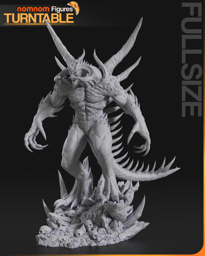 Darklord Devil | Resin Garage Kit Figure Game Fan Art | Nomnom Figures