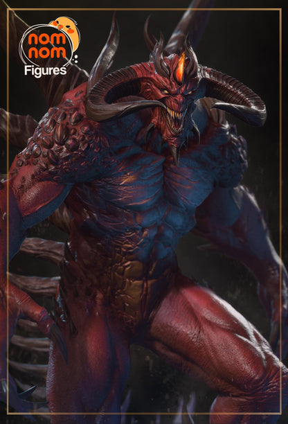 Darklord Devil | Resin Garage Kit Figure Game Fan Art | Nomnom Figures