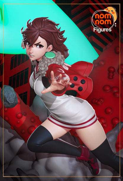 Psychokinetic Girl | Resin Garage Kit Figure Anime Manga Fan Art | Nomnom Figures