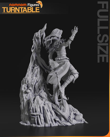 Lady of Vengerberg | Resin Garage Kit Figure Game Book Fan Art | Nomnom Figures