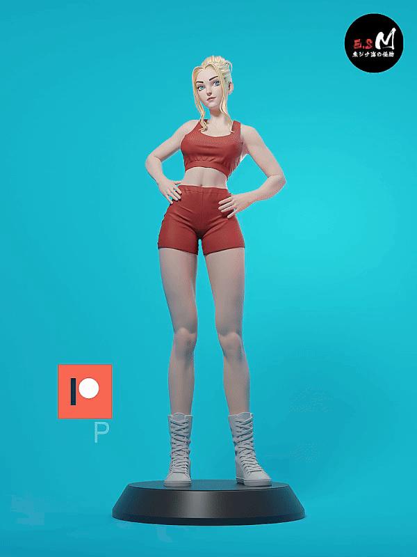 Modern Feminine Monkey King | Resin Garage Kit Sculpture Anime Video Game Fan Art Statue | E.S Monster