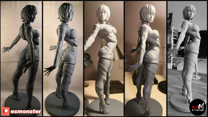 Unit 0 Pilot | Resin Garage Kit Sculpture Anime Video Game Fan Art Statue | E.S Monster