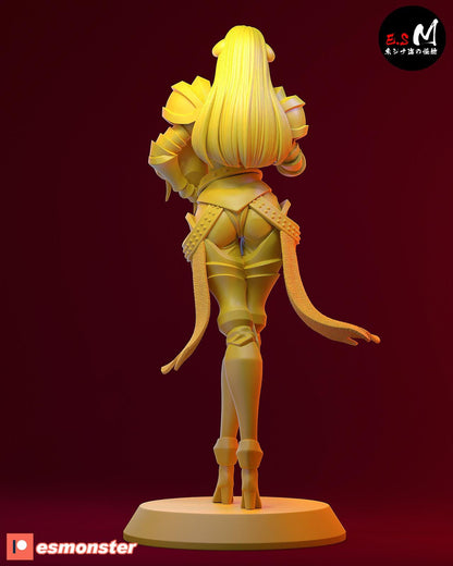 Armored Overseer | Resin Garage Kit Sculpture Anime Video Game Fan Art Statue | E.S Monster