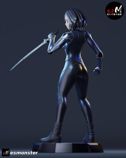 Android Angel | Resin Garage Kit Sculpture Anime Video Game Fan Art Statue | E.S Monster