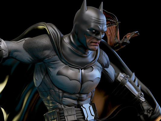 Dark Defender | Resin Garage Kit Sculpture Anime Video Game Fan Art Statue | E.S Monster