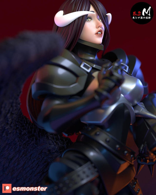 Armored Overseer | Resin Garage Kit Sculpture Anime Video Game Fan Art Statue | E.S Monster