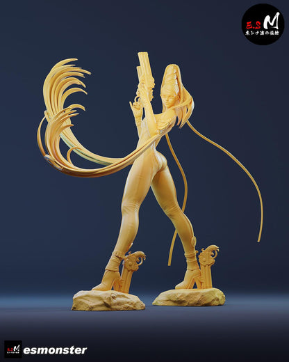 Stylish Umbra Witch | Resin Garage Kit Sculpture Anime Video Game Fan Art Statue | E.S Monster