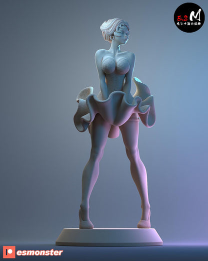 Betty Boop | Resin Garage Kit Sculpture Anime Video Game Fan Art Statue | E.S Monster