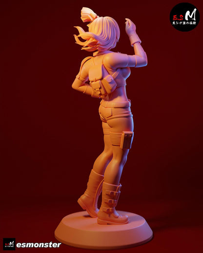 Prodigal Genius | Resin Garage Kit Sculpture Anime Video Game Fan Art Statue | E.S Monster