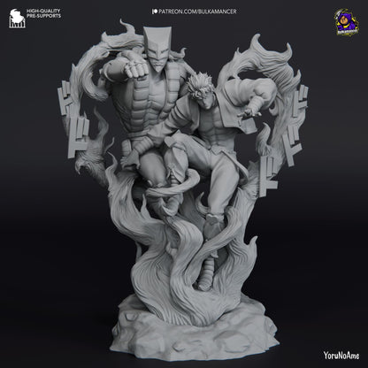 Bizarre Duo | Resin Garage Kit Sculpture Anime Video Game Fan Art Statue | Bulkamancer Sculpts