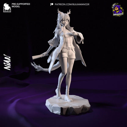 Carefree Blacksmith | Resin Garage Kit Sculpture Anime Video Game Fan Art Statue | Bulkamancer Sculpts