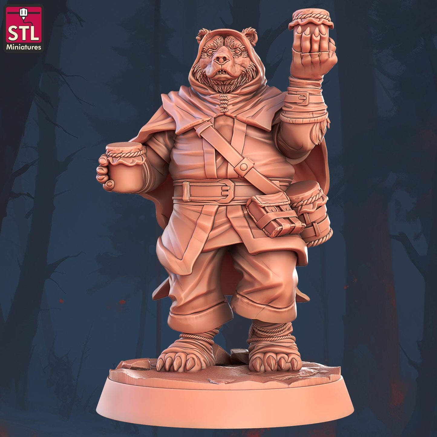 Beekeepers NPC Set | Tabletop Scale | D&D TTRPG Miniature | STL Miniatures