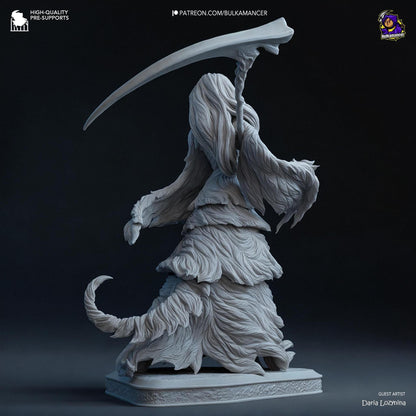 Half-Dragon Maiden | Resin Garage Kit Sculpture Anime Video Game Fan Art Statue | Bulkamancer Sculpts