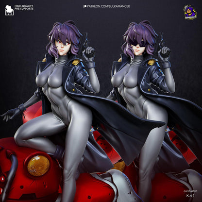Cyber Ghost | Resin Garage Kit Sculpture Anime Video Game Fan Art Statue | Bulkamancer Sculpts