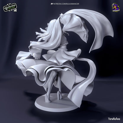 Dancing Healer | Resin Garage Kit Sculpture Anime Video Game Fan Art Statue | Bulkamancer Sculpts