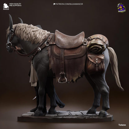 Destined Kindling | Resin Garage Kit Sculpture Anime Video Game Fan Art Statue | Bulkamancer Sculpts