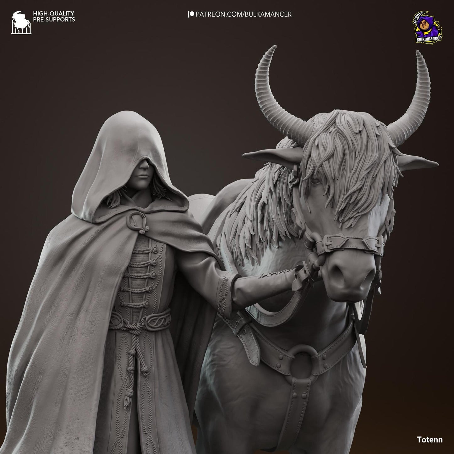 Destined Kindling | Resin Garage Kit Sculpture Anime Video Game Fan Art Statue | Bulkamancer Sculpts