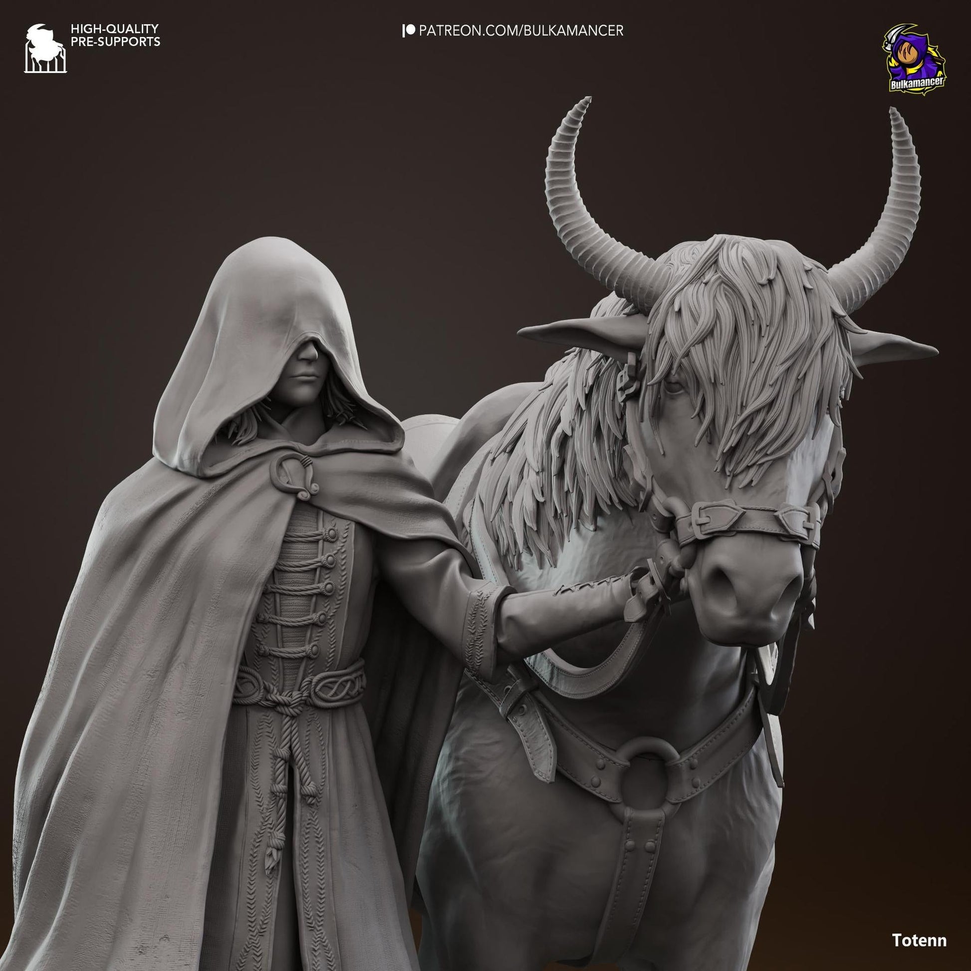 Destined Kindling | Resin Garage Kit Sculpture Anime Video Game Fan Art Statue | Bulkamancer Sculpts