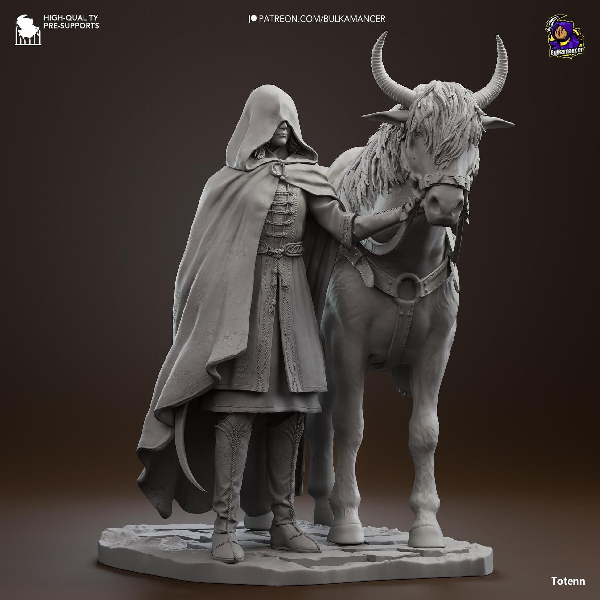 Destined Kindling | Resin Garage Kit Sculpture Anime Video Game Fan Art Statue | Bulkamancer Sculpts