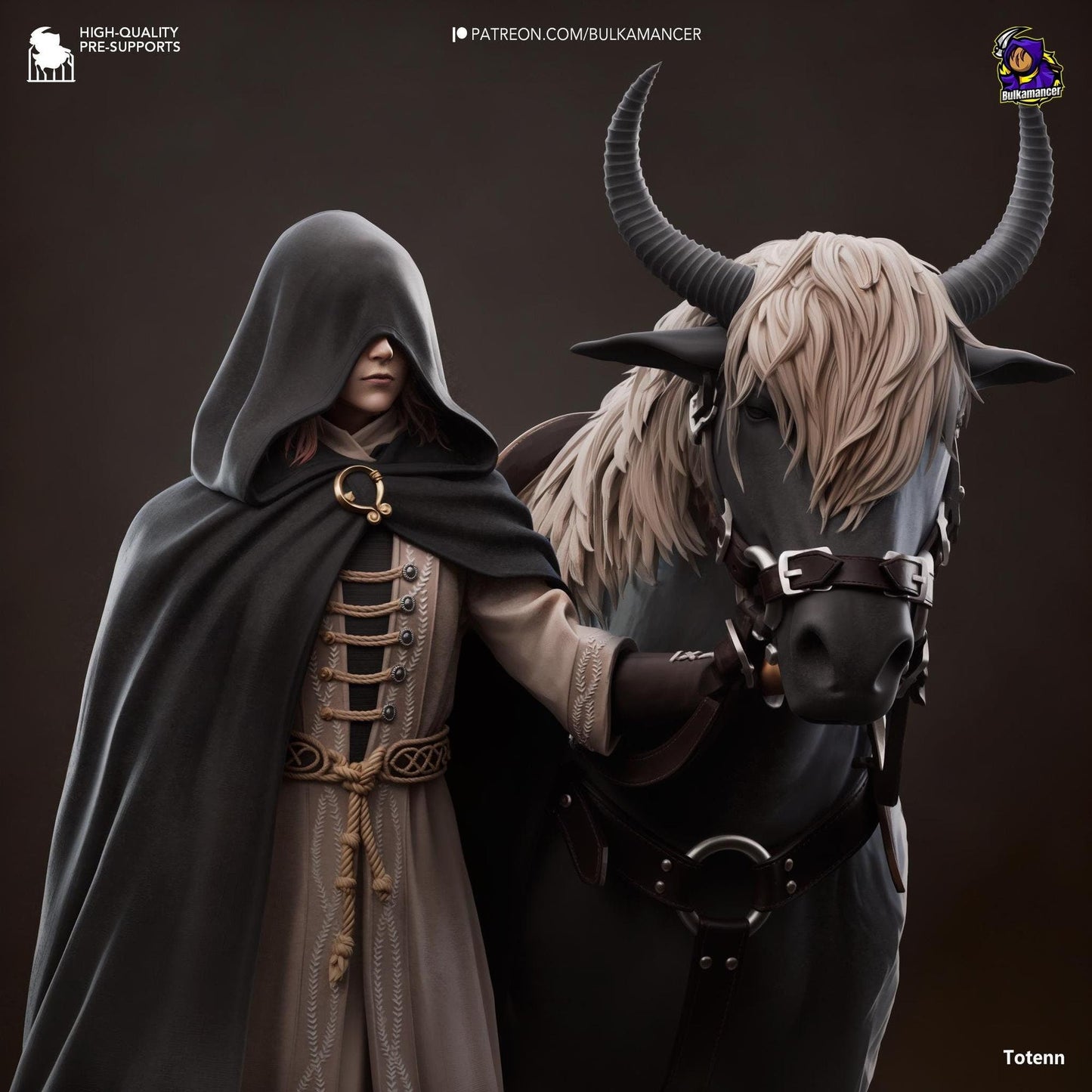 Destined Kindling | Resin Garage Kit Sculpture Anime Video Game Fan Art Statue | Bulkamancer Sculpts