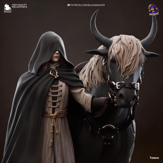 Destined Kindling | Resin Garage Kit Sculpture Anime Video Game Fan Art Statue | Bulkamancer Sculpts