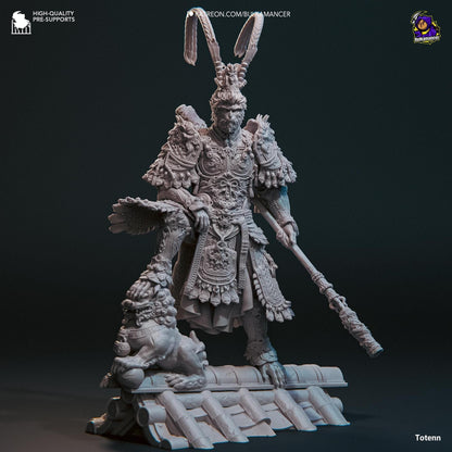 Destined One | Resin Garage Kit Sculpture Anime Video Game Fan Art Statue | Bulkamancer Sculpts