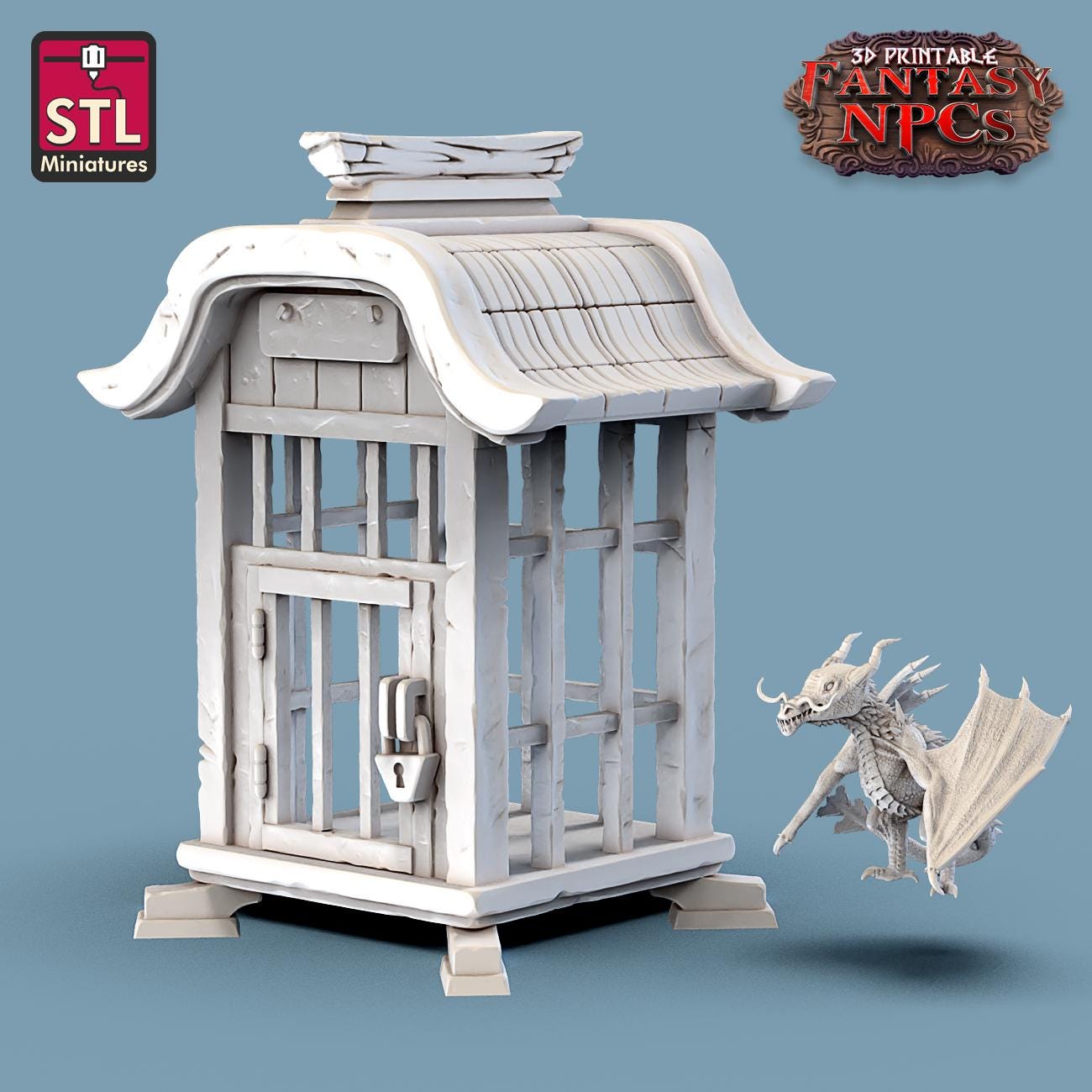 Exotic Pet Vendor NPC Set | Tabletop Scale | D&D TTRPG Miniature | STL Miniatures