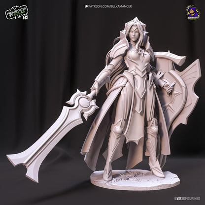 Eclipse Champion | Resin Garage Kit Sculpture Anime Video Game Fan Art Statue | Bulkamancer Sculpts