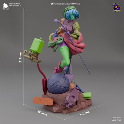 Executioner To Be | Resin Garage Kit Sculpture Anime Video Game Fan Art Statue | Bulkamancer Sculpts