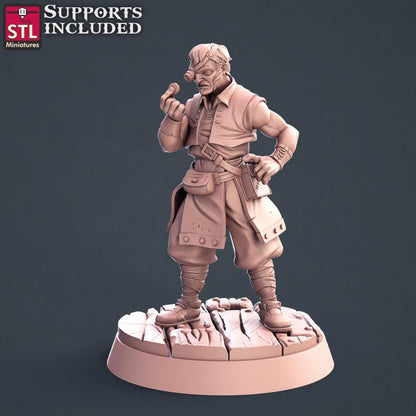 Lender NPC Set | Tabletop Scale | D&D TTRPG Miniature | STL Miniatures