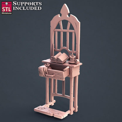 Lender NPC Set | Tabletop Scale | D&D TTRPG Miniature | STL Miniatures