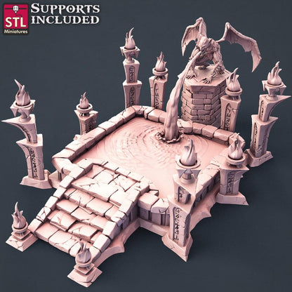 Vampires Monster NPC Set | Tabletop Scale | D&D TTRPG Miniature | STL Miniatures