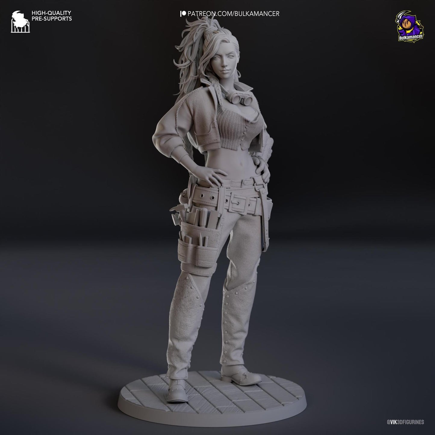 Expedition Smith | Resin Garage Kit Sculpture Anime Video Game Fan Art Statue | Bulkamancer Sculpts