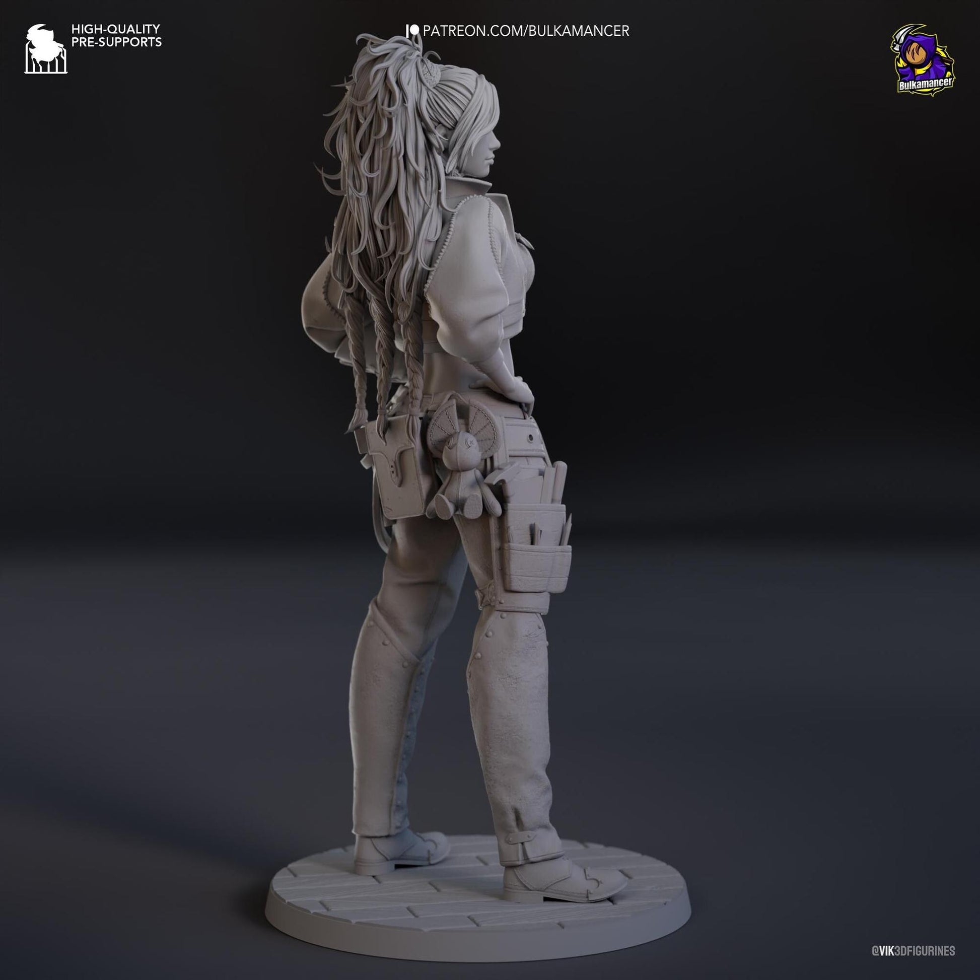 Expedition Smith | Resin Garage Kit Sculpture Anime Video Game Fan Art Statue | Bulkamancer Sculpts