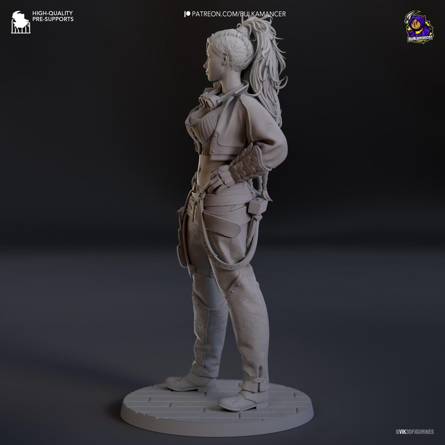 Expedition Smith | Resin Garage Kit Sculpture Anime Video Game Fan Art Statue | Bulkamancer Sculpts