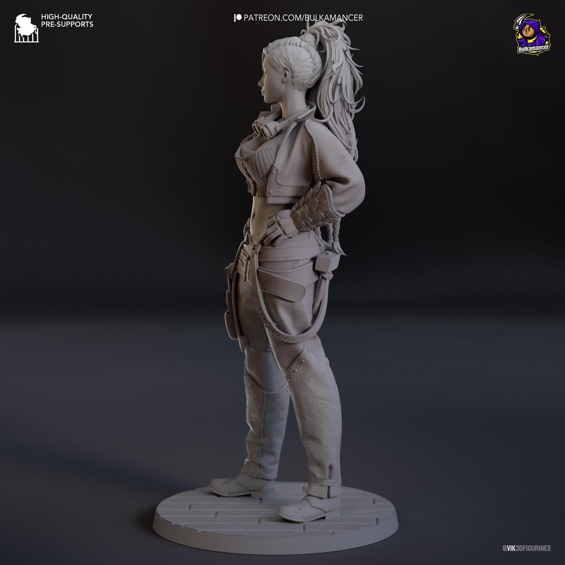 Expedition Smith | Resin Garage Kit Sculpture Anime Video Game Fan Art Statue | Bulkamancer Sculpts