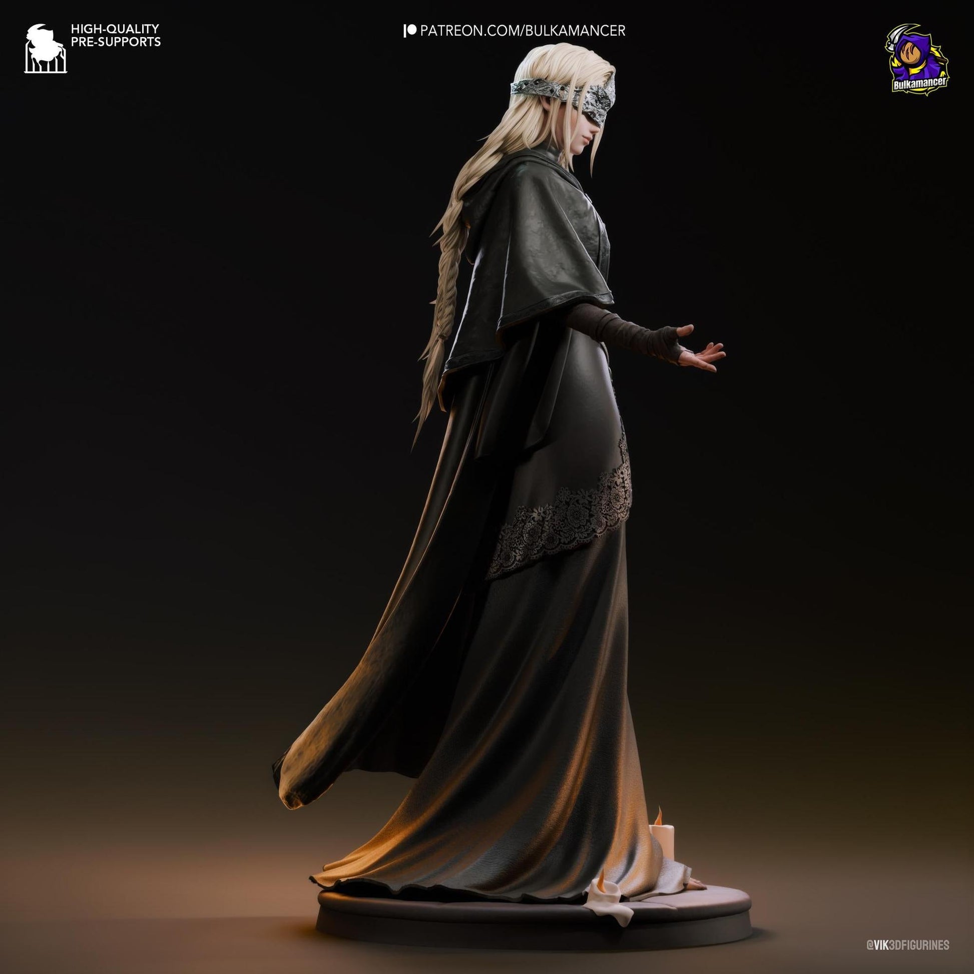 Eyeless Caretaker | Resin Garage Kit Sculpture Anime Video Game Fan Art Statue | Bulkamancer Sculpts