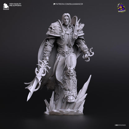 Fallen Prince | Resin Garage Kit Sculpture Anime Video Game Fan Art Statue | Bulkamancer Sculpts