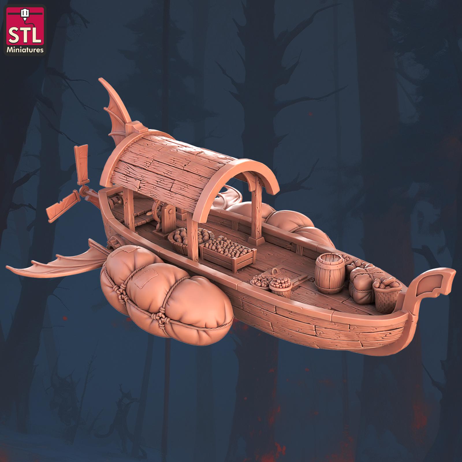 Floating Islands Build Your Own Set | Tabletop Scale | D&D TTRPG Miniature | STL Miniatures