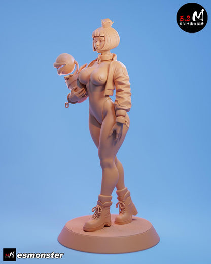 Chaotic Queen | Resin Garage Kit Sculpture Anime Video Game Fan Art Statue | E.S Monster